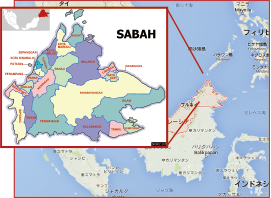 マレーシア地図