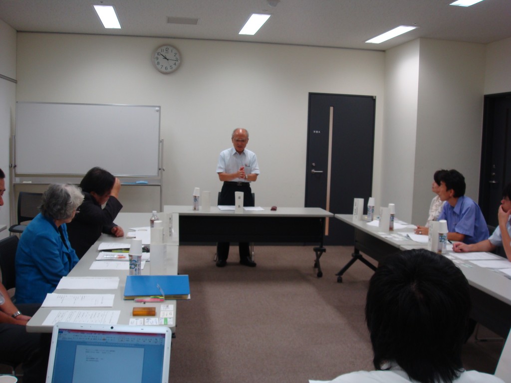 菅原先生（座長）からのご挨拶